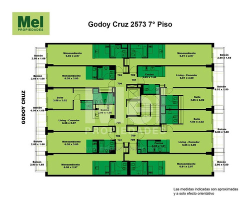 Imagen 10 de 12 de Unidades De 1, 2, 3 Y 4 Ambientes Con Amenities