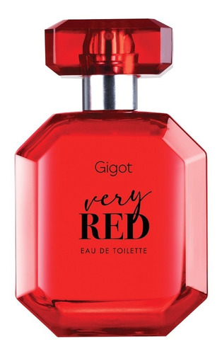 Gigot Very Red Eau De Toilette Perfume Para Mujer 50ml