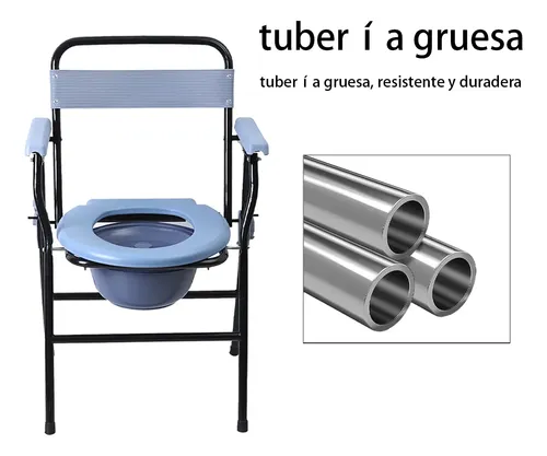 Silla De Baño Con Inodoro Para Personas Mayores