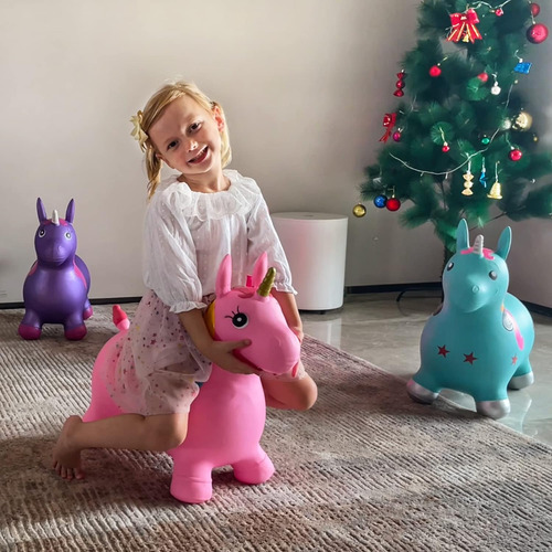 Hotmax Unicornio Hinchazón, Animales Hinchables Inflables To