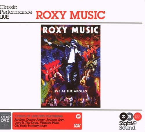 Roxy Music Live At The Apollo Sight & Sound Cd+dvd En Stock