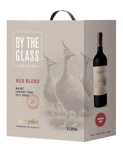 Imagen 1 de 1 de Vino Las Perdices Red Blend En Bag In Box 3l En Rosario