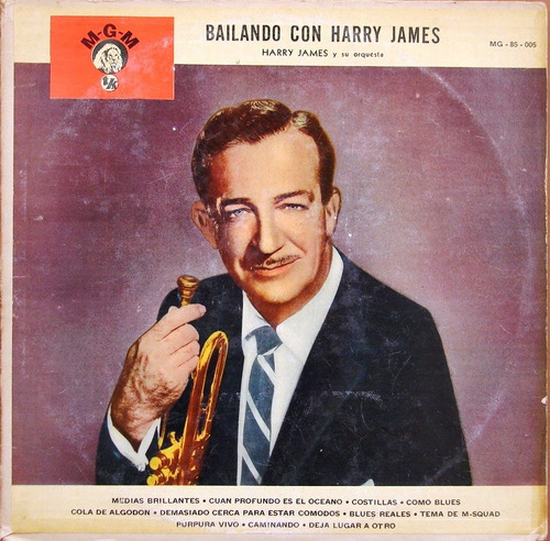 Harry James - Bailando Con.... - Lp Año 1959 - Jazz Trompeta