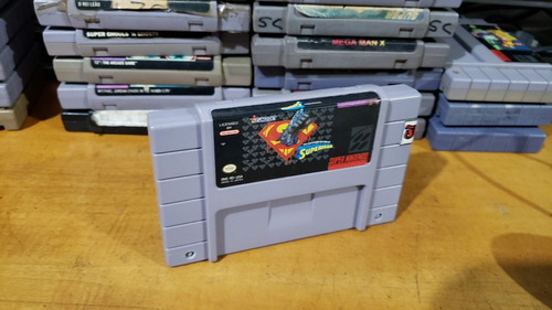 The Death And Return Of Superman Original  Super Nintendo.  