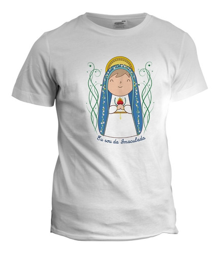 Camiseta Personalizada Sou Da Imaculada - Católica - Giftme