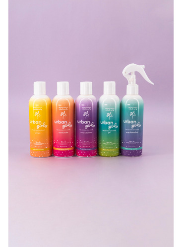 Crema Para Peinar Cabello Rizado De Niña Urban Curls 240 Ml