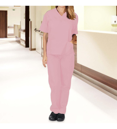 Uniforme De Enfermería Para Mujer, Conjunto De Pantalones