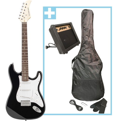 Guitarra Electrica Rock & Blues + Amplificador G10 10watt
