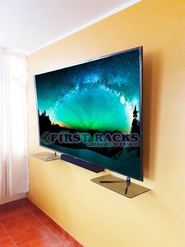 Imagen 2 de 5 de Rack Tv Fijo Lcd Led Curvo 42 A 55 / Tipo Cuadro