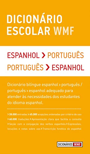 Libro Dicionario Escolar Wmf - Espanhol/portugues - Portugue