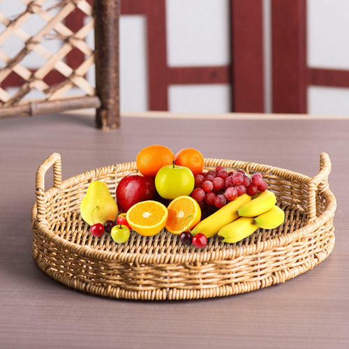 . Cesta De Pan, Bandeja Para Servir, Mesa De Centro,