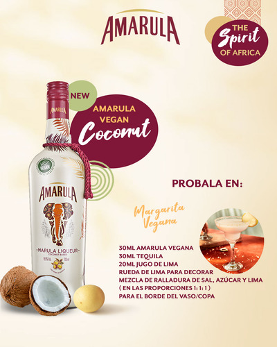 Amarula Coconut Based Vegan Licor Premium