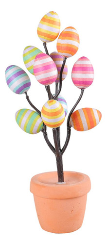 Jarrón De Árbol De Huevos De Pascua, Decoración De C