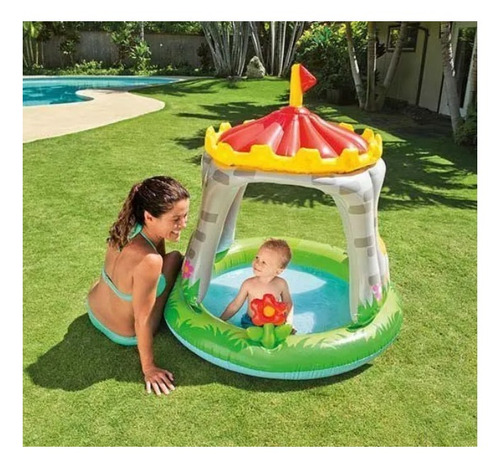 Imagen 3 de 3 de Pileta inflable redonda Intex 57122 68L multicolor