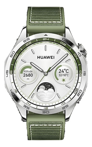 Smartwatch Huawei Gt4 Pnx-b19, Gps, Nfc, Bluetooth Microfone Verde Verde