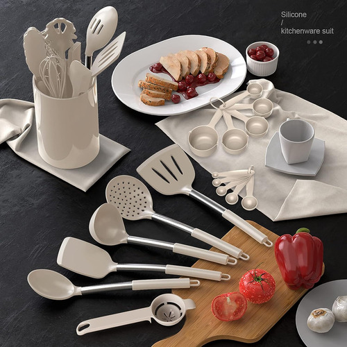 Set 43 Utensilios De Cocina Antiadherentes De Silicona