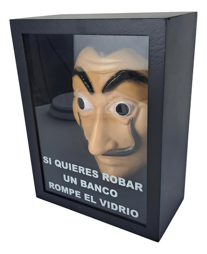 Quadro Geek Seriado Netflix Casa De Papel Enfeite Coleção