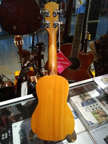 Fender Pihaeu Ukelele Soprano Caoba 095-5652-021 Piha'eu