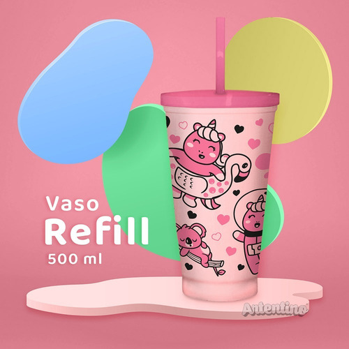 Imagen 7 de 10 de 24 Vaso Reutilizable Sorbete Diseño Artentino Adulto Niño