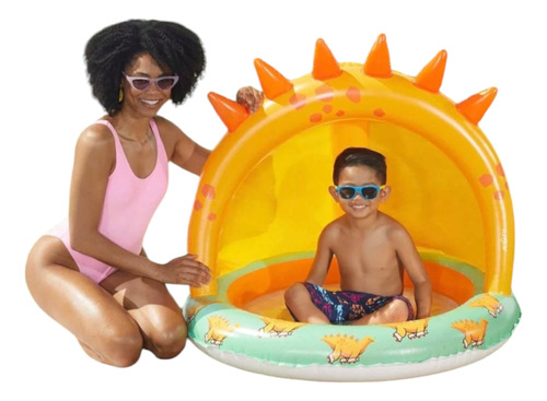Alberca Inflable Redonda Funsicle Infantil Nuev (Usado)