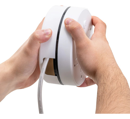 Multi Contacto Roll Betterware 5 Enchufes Y 3 Puerto Usb Blanco