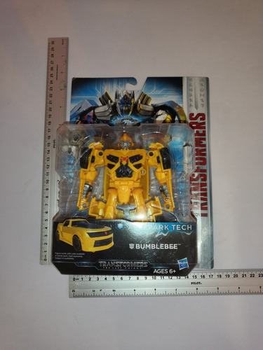 Bumblebee Transforners Allspark Tech Sin Cubo Hasbro Abierto