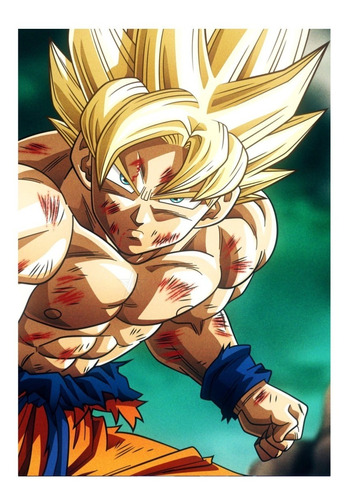 Poster Dragon Ball Super Z Gt Goku Vegeta 50x70cm