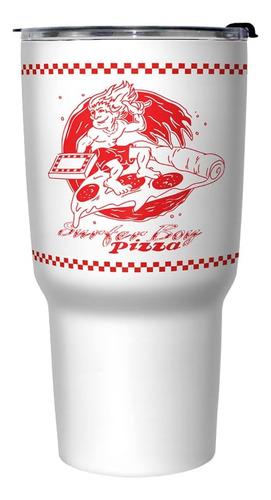 Netflix Stranger Things Pizza Surfer Pizza 27 Oz Taza De Via