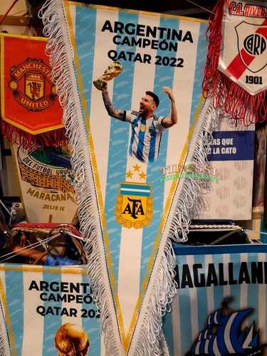 Banderin Argentina Messi