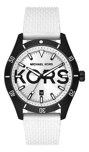 Michael Kors Mk8893 - Reloj De Silicona De Tres Manos,
