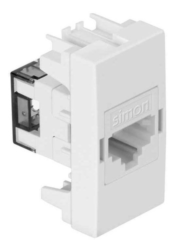 Modulo Tomada Rj11 4 Fios Branco - Simon 30/35 (13239)