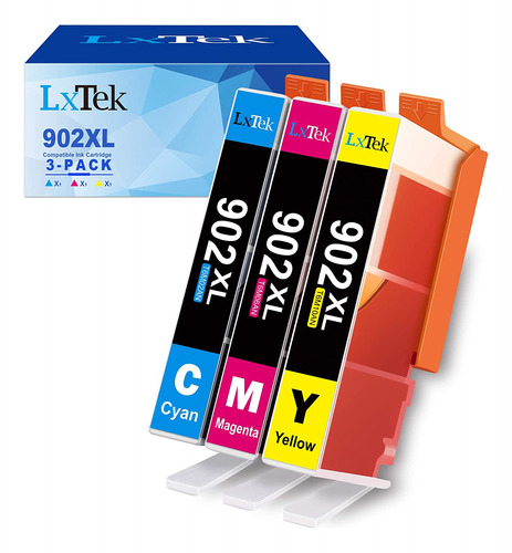 Lxtek - Cartucho De Tinta Compatible Para Impresoras Hp 902x