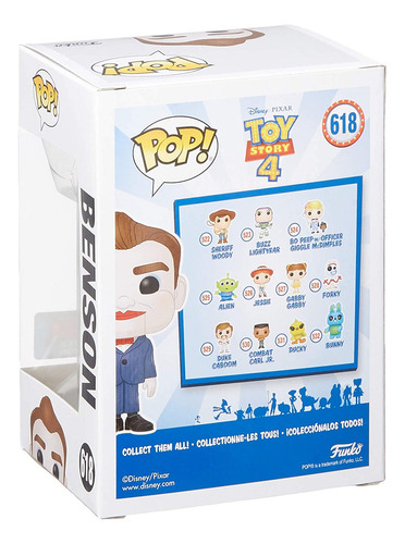 Funko Pop! Disney: Toy Story 4 - Benson, Exclusiva De La Con