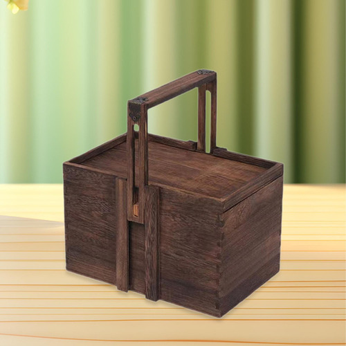 Caja De Madera Para Té, Caja Para Pastel De , Caja Pequeño