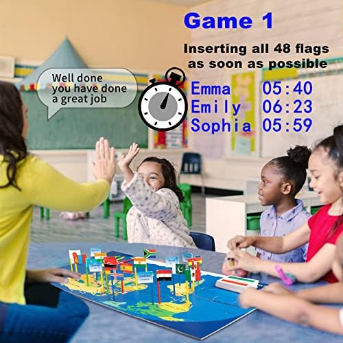 Juegos De Mesa De Geografía Mundial | Juego Educativo De Apr
