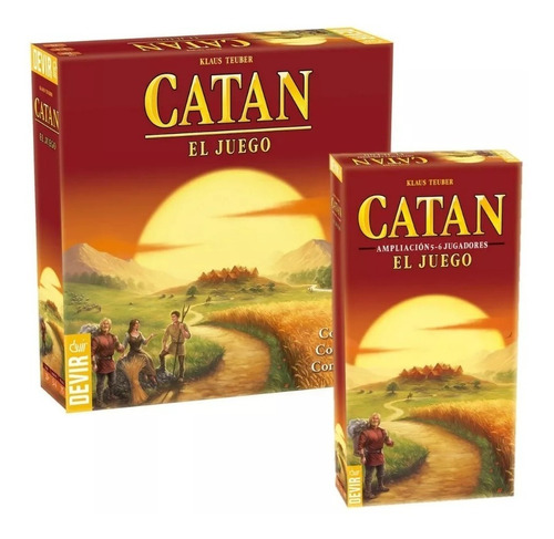Combo Catan Y Expansion Para 5/ 6 Jugadores Devir Magic4ever