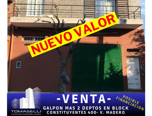 Venta - 1 Galpon - 2 Detos - C/renta - Posible Financiacion