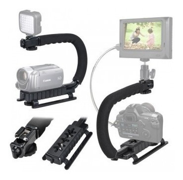 Suporte De Mão Estabilizador Camera Smartphone Go Pro Dslr