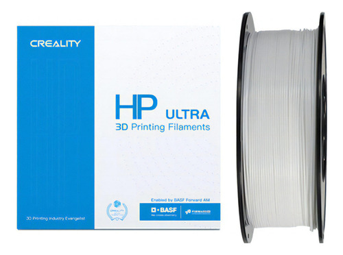 Filamento Creality Hp Ultra Pla 3d Printer 1.75mm 1kg Blanco