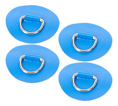 Parche De Almohadilla De 4 Piezas D S Para Bote Inflable De