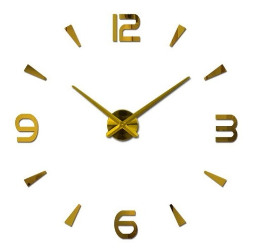 Reloj 3d Decorativo Adhesivo 