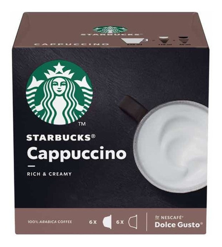Starbucks Cappuccino Capsulas Dolce Gusto Oficial