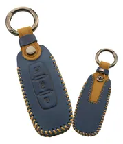 Comprar Leather Key Fob Cover Car Key Holder Case Fit For Nissan Ari