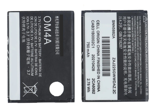 Bateria Para Motorola Gleam Wx290 Wx160 Om4a Con Garantia