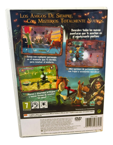 Scooby-doo! And The Spooky Swamp Play2 Com Capa E Pôster Ps2