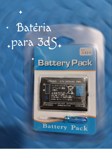 Bateria 3ds 2000ma Sellada