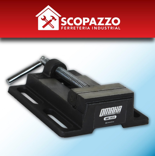 Imagen 3 de 8 de Morsa Plana 3 Pulgadas Omaha Ideal Taladro De Banco