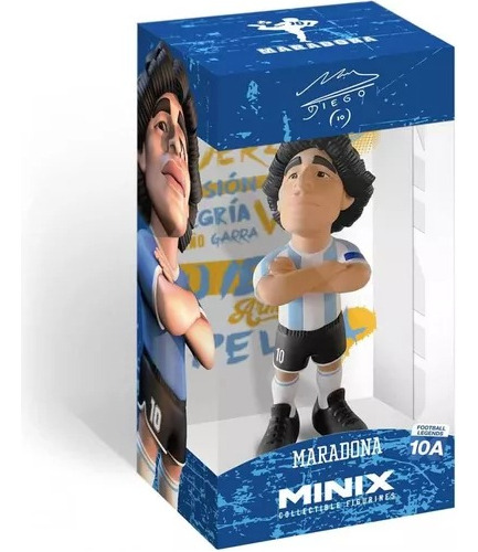 Minix Figura Argentina Diego Maradona 12 Cm Int 10257