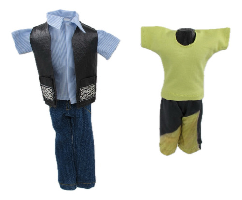Camisa, Jean Y Más Compatible Kens O Similar 30 Cm Alto