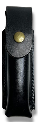 Funda De Cuero Para Navaja Opinel N9- Estuche Elegante Negro
